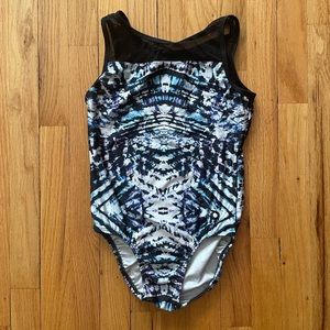 plum practicewear gymnastics leotard size adult medium